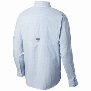 Columbia PFG Super Tamiami™ Långärmad Tröja Herr Vita (LWEIJ5194)